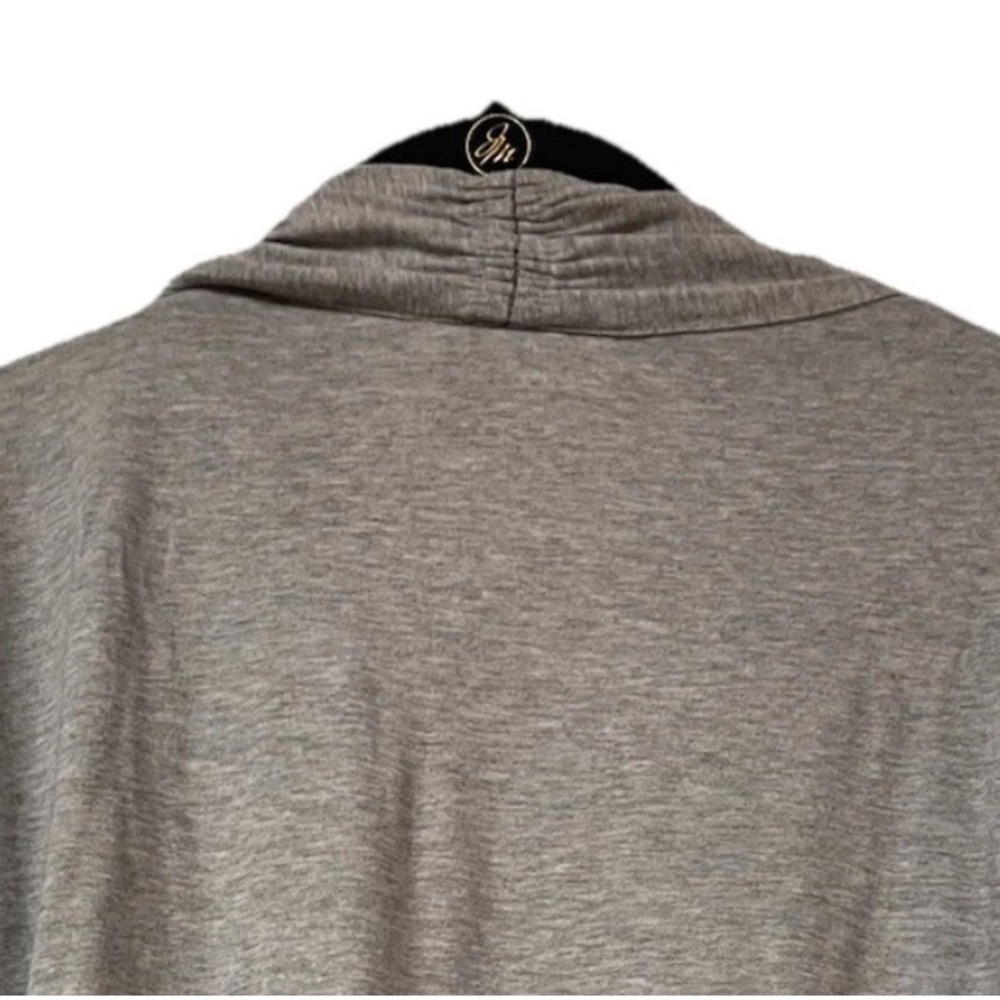 Coldwater Creek Heather Grey Open Front Cardigan - NWOT Cotton/Modal Size XS - Picture 4 of 7
